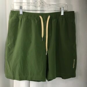 Bamboo Ave Green Shorts